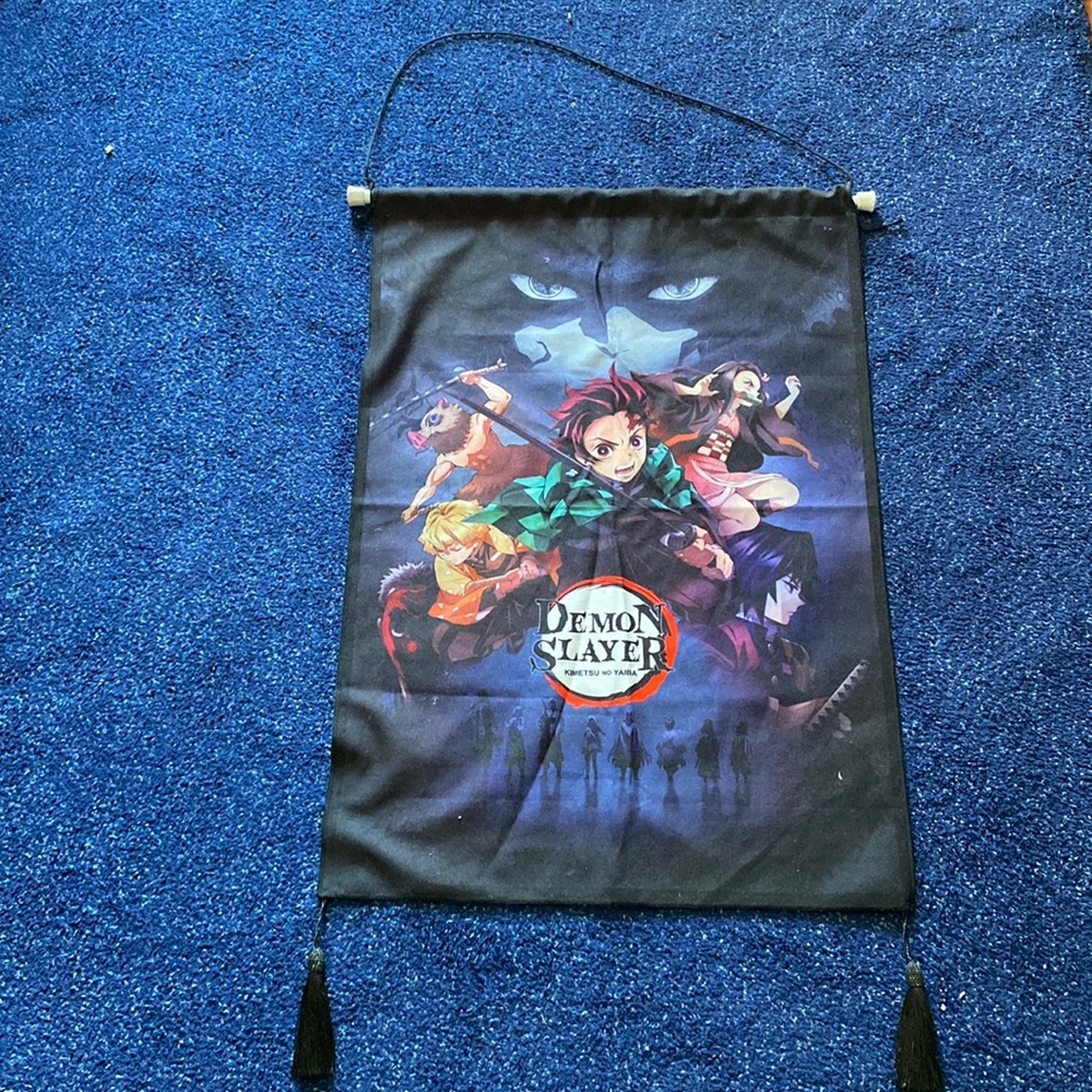 Demon slayer anime tapestry